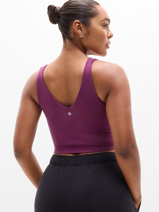Image number 6 showing, Transcend V-Neck Crop Sports Bra A-C