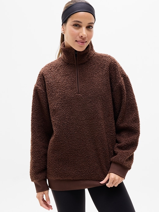 Image number 1 showing, Forever Fleece Cloud 1/4 Zip Sweatshirt