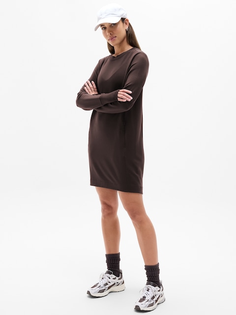 Coaster Luxe Sweatshirt Dress - Truffle