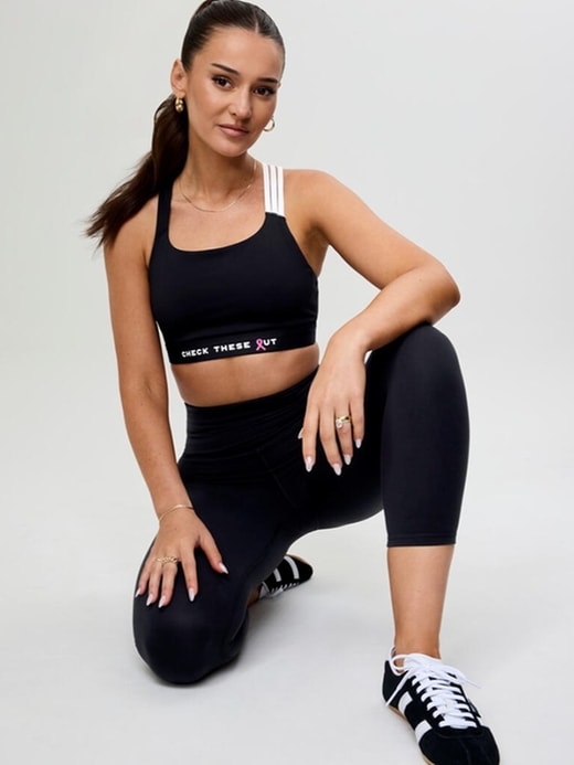 Image number 5 showing, Athleta x Kristin Juszczyk Train Free Sports Bra D-DD