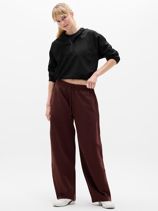 Image number 3 showing, Forever Fleece Mid Rise Barrel Pant