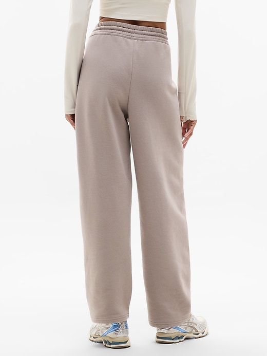 Image number 3 showing, Forever Fleece Mid Rise Barrel Pant
