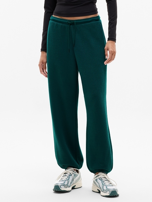 Image number 1 showing, Tranquil Mid Rise Waffle Jogger