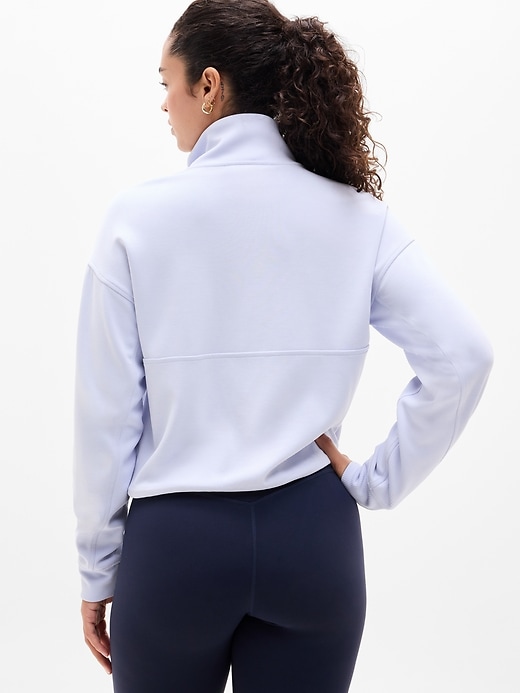 Image number 3 showing, Seasoft Rib 1/4 Zip Popover