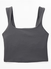 Image number 3 showing, Transcend Square Neck Crop Sports Bra D-DD