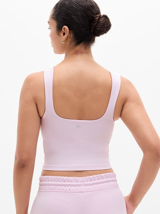 Image number 2 showing, Transcend Square Neck Crop Sports Bra D-DD