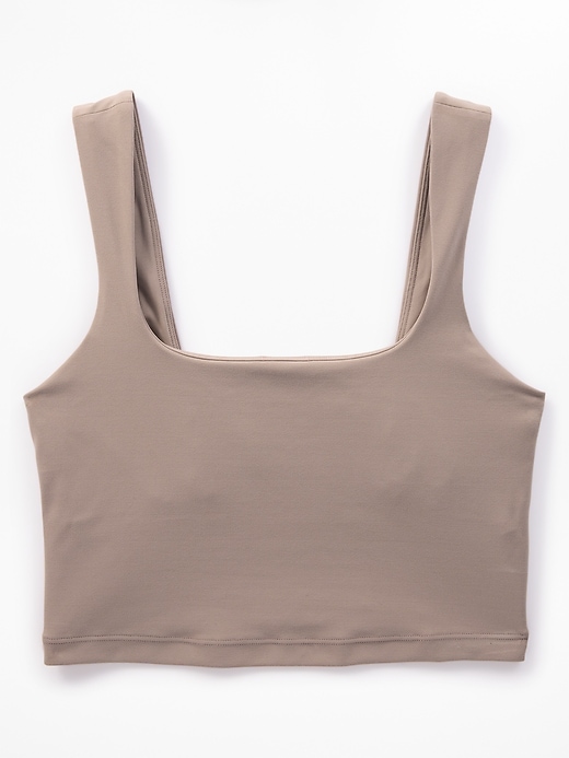 Image number 3 showing, Transcend Square Neck Crop Sports Bra A-C