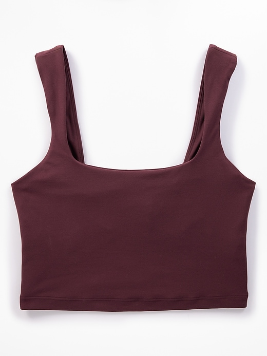Image number 3 showing, Transcend Square Neck Crop Sports Bra A-C