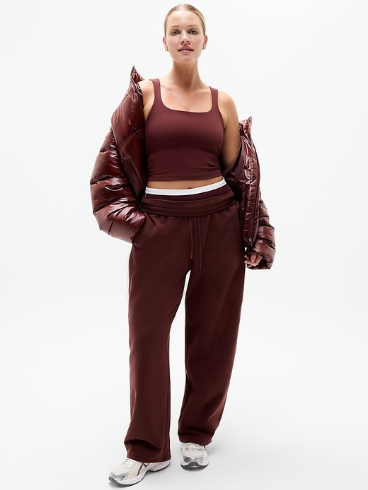 Image number 4 showing, Transcend Square Neck Crop Sports Bra A-C