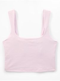 Image number 3 showing, Transcend Square Neck Crop Sports Bra A-C
