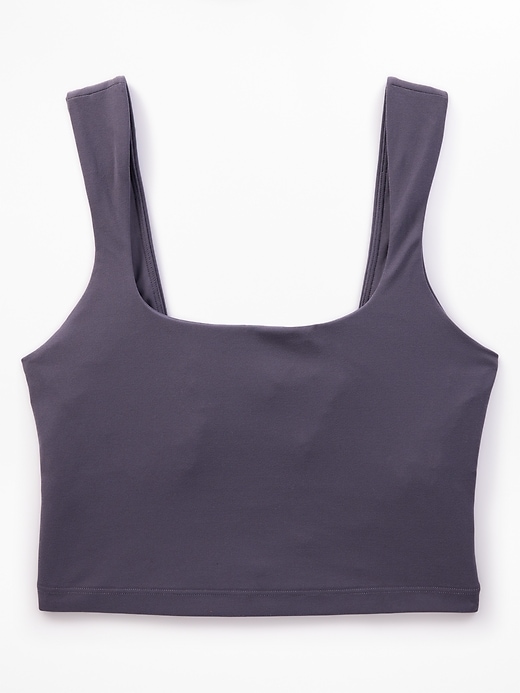 Image number 3 showing, Transcend Square Neck Crop Sports Bra A-C