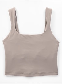 Image number 3 showing, Transcend Square Neck Crop Sports Bra D-DD