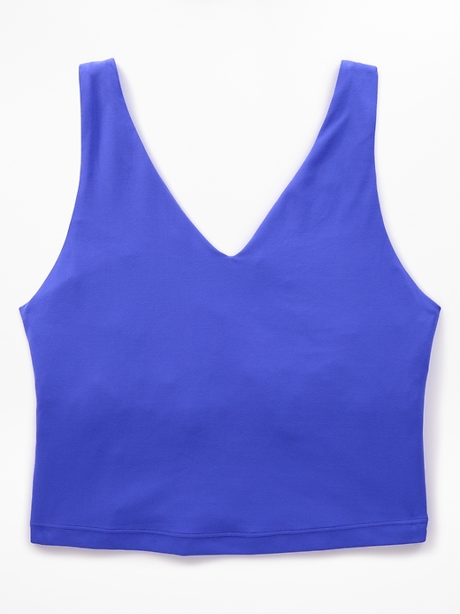 Image number 3 showing, Transcend V-Neck Crop Sports Bra D-DD