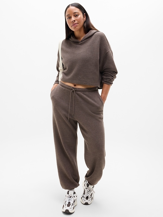Image number 6 showing, Tranquil Mid Rise Waffle Jogger