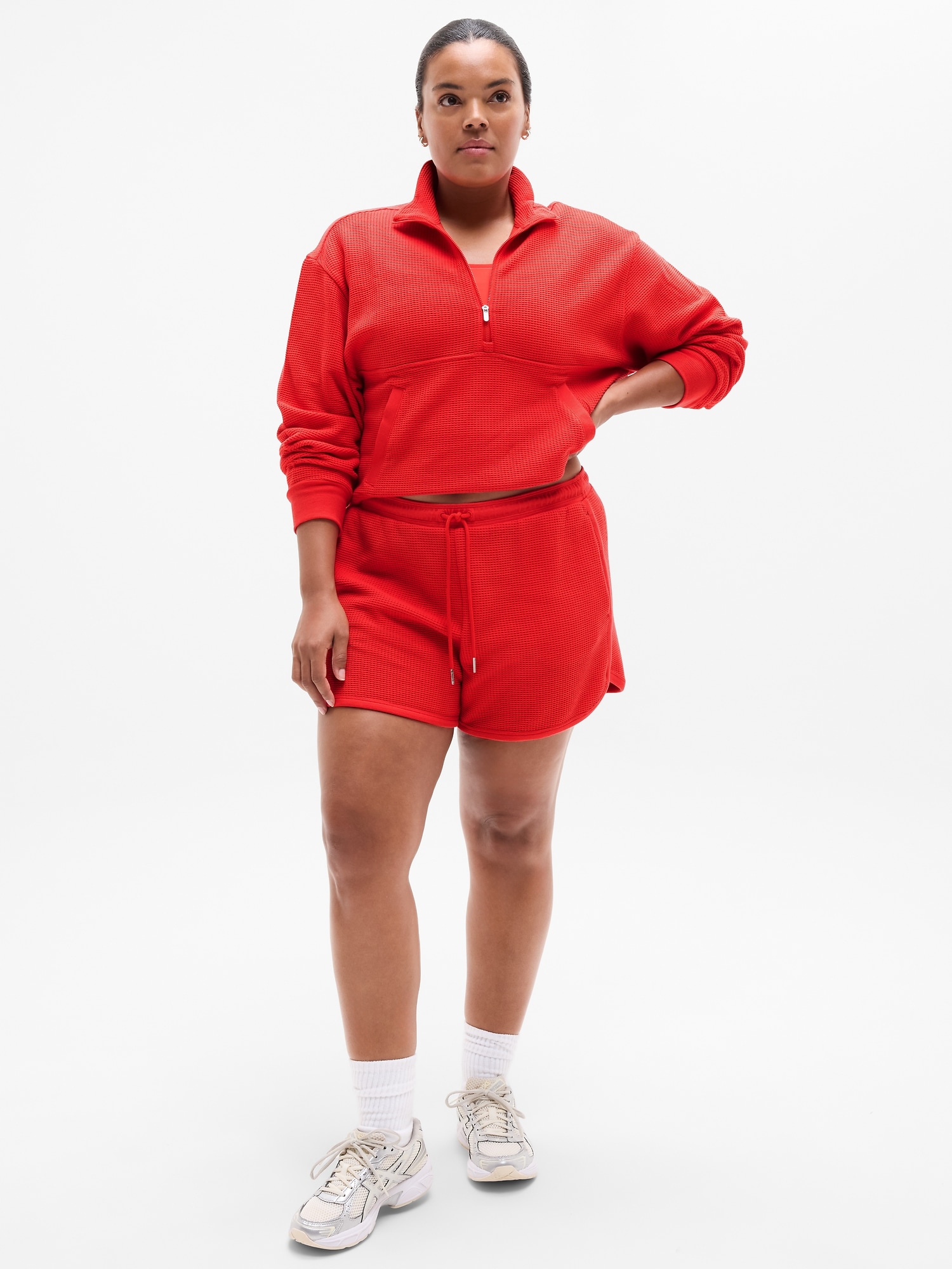 Tranquil Mid Rise Waffle Short