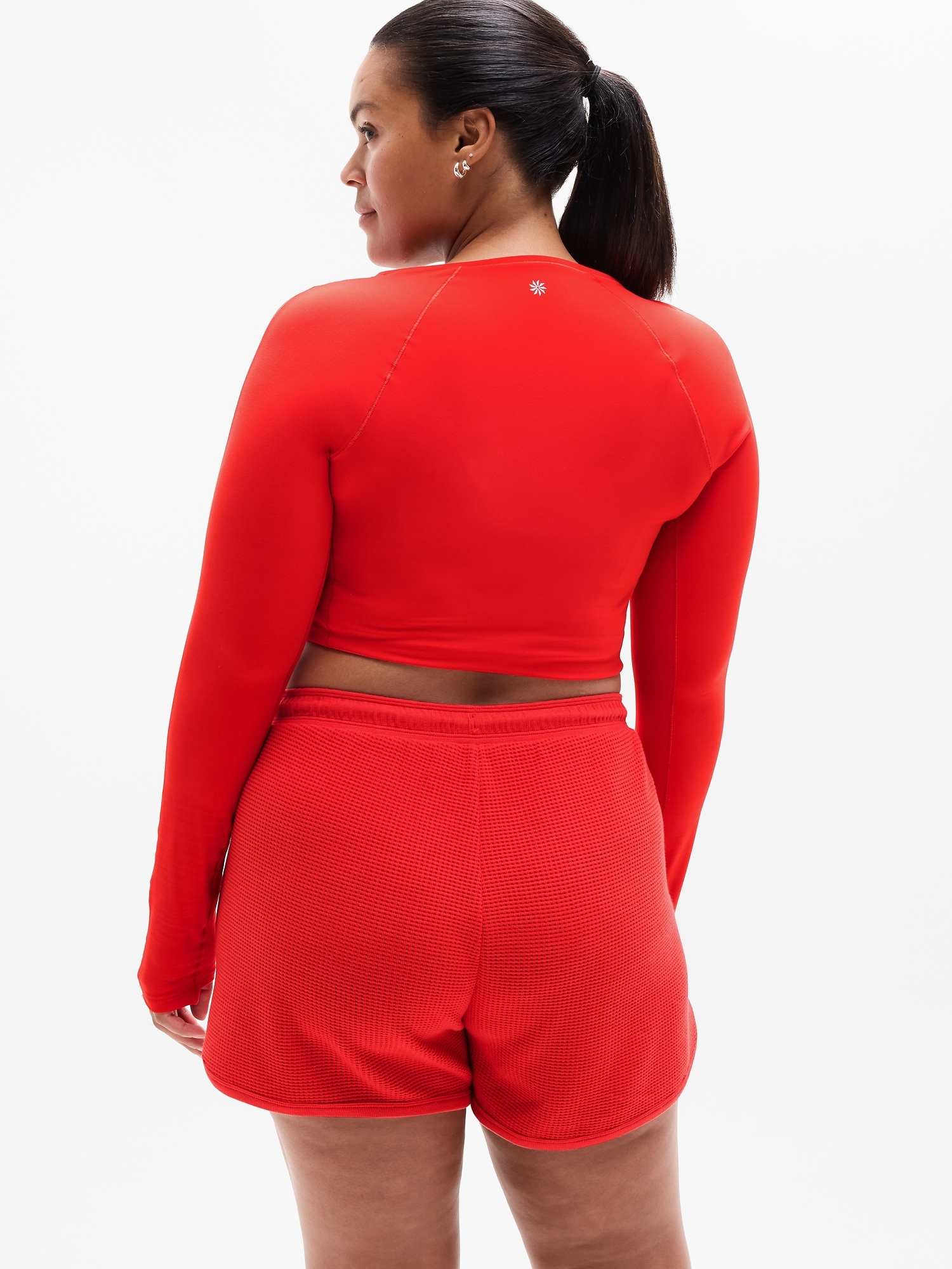 Tranquil Mid Rise Waffle Short