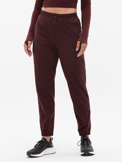 Crosstrain High Rise Jogger - Garnet