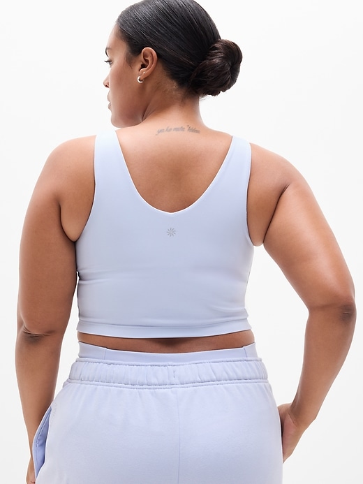Image number 6 showing, Transcend V-Neck Crop Sports Bra D-DD