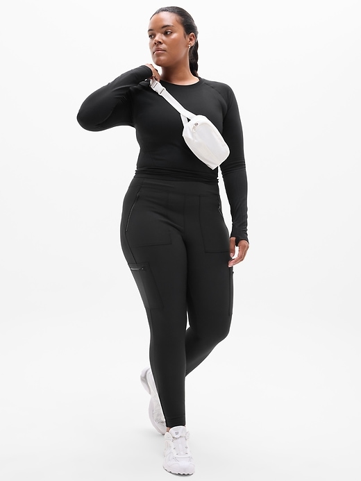 Image number 2 showing, Headlands Hybrid High Rise Cargo Legging