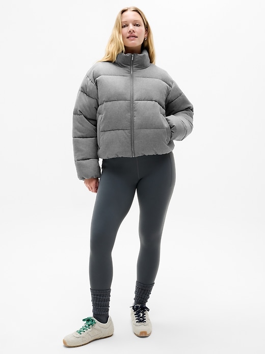 Image number 4 showing, Halo Flannel Puffer Jacket