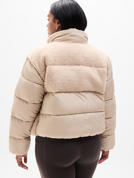 Image number 6 showing, Halo Hybrid Puffer Jacket