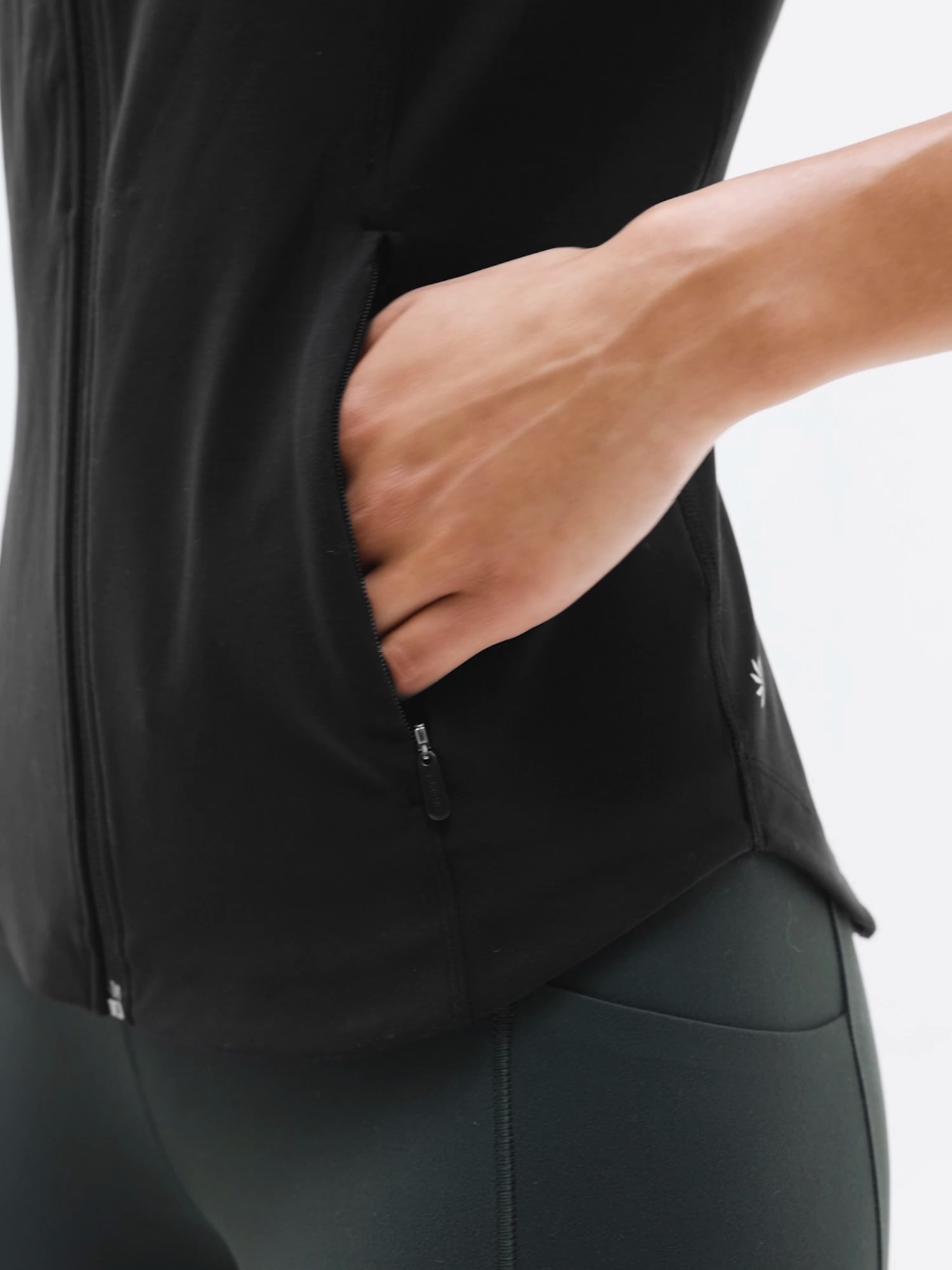 Женская куртка Athleta Salutation, цвет: Чёрный — фото 6