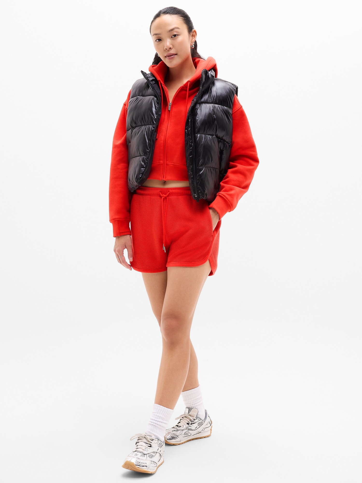 Tranquil Mid Rise Waffle Short