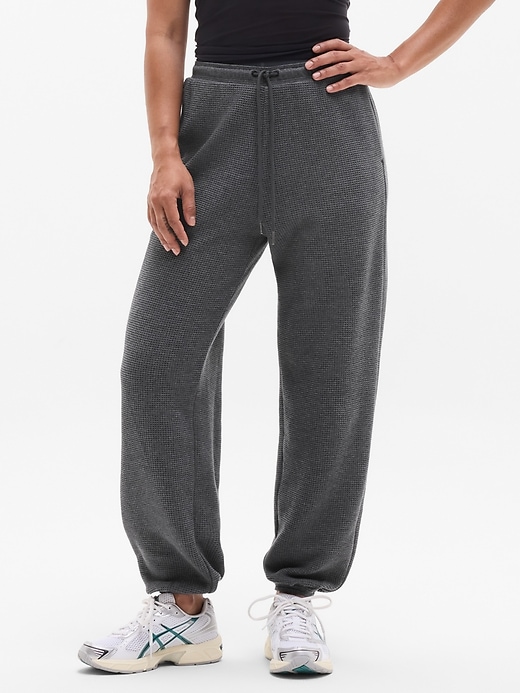 Image number 1 showing, Tranquil Mid Rise Waffle Jogger