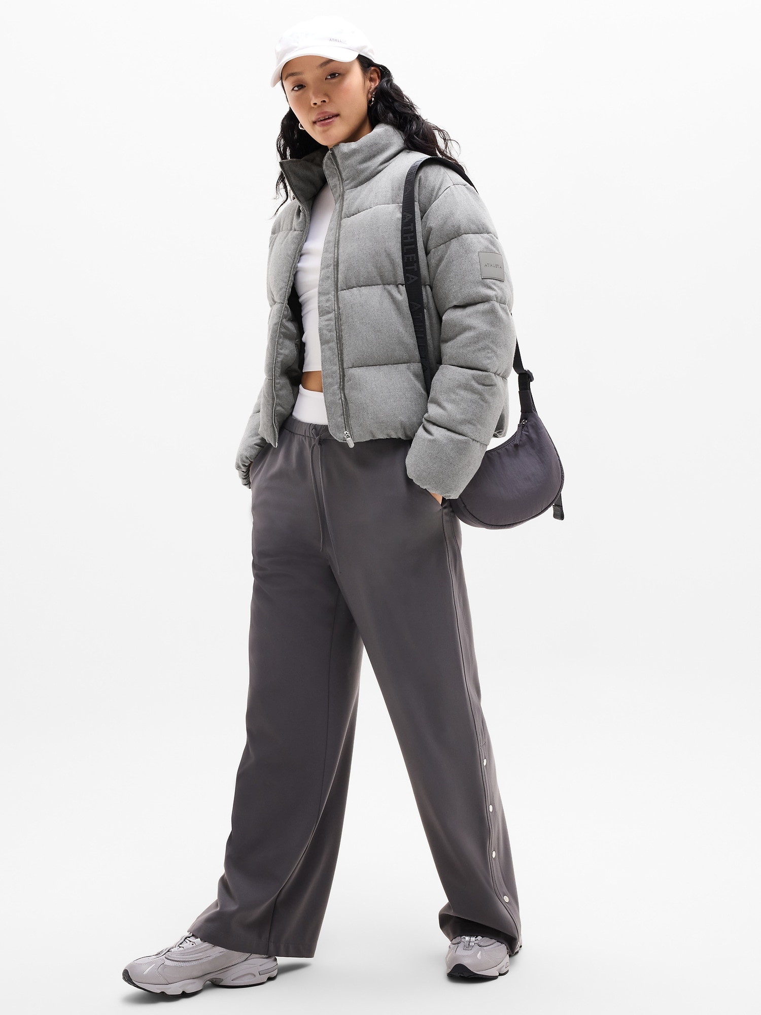 Halo Flannel Puffer Jacket