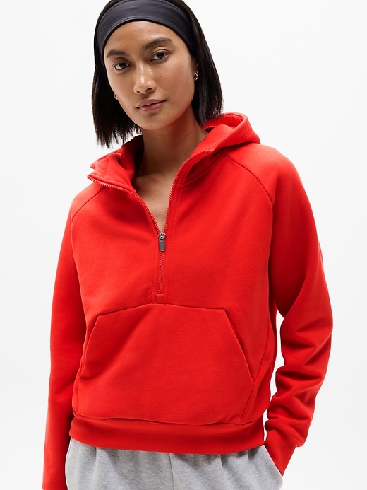 Image number 1 showing, Forever Fleece 1/2 Zip Hoodie