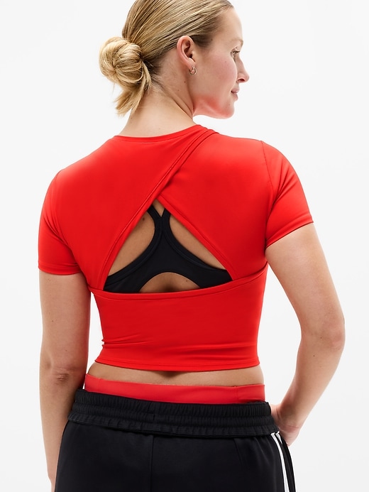 Image number 4 showing, Transcend Open Back Tee