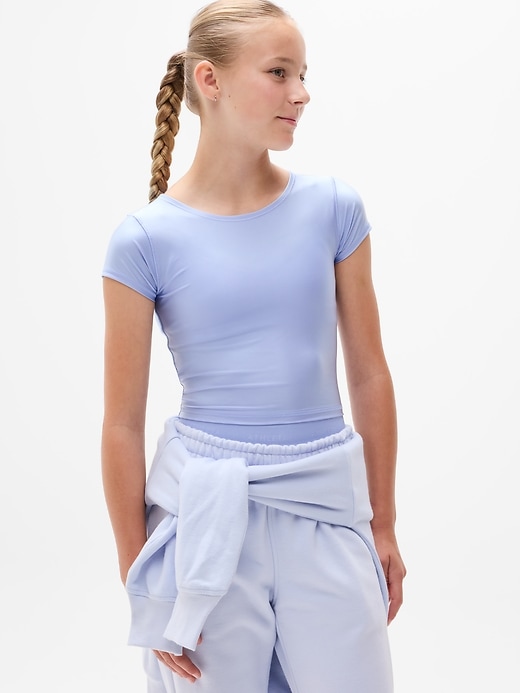 Image number 1 showing, Athleta Girl Powervita Sheen Tee