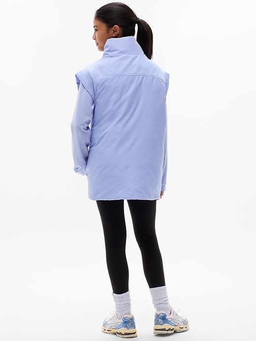Image number 3 showing, Athleta Girl Long Puffer Vest