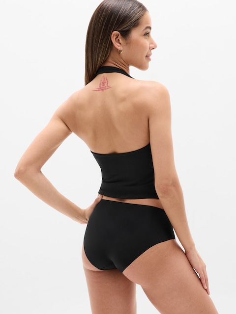 Sleek Form No Show Boyshort Underwear - Black