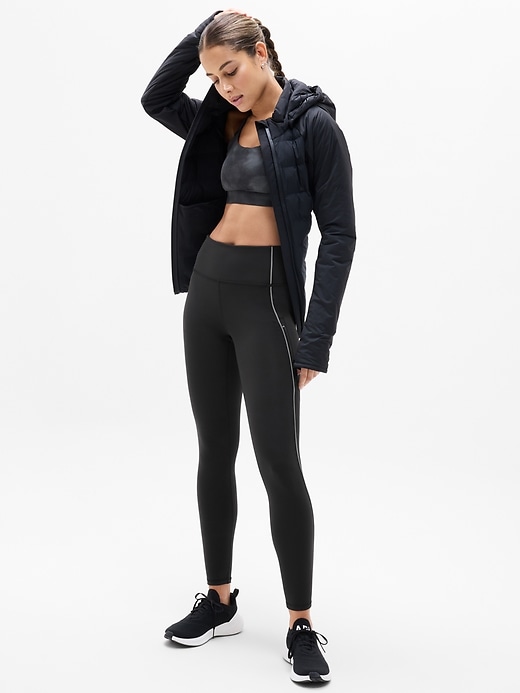 Image number 1 showing, Rainier High Rise Reflective Stripe Legging