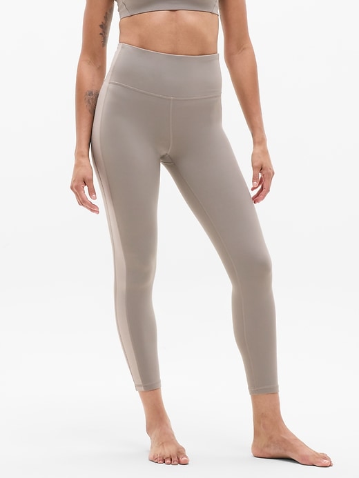 Image number 1 showing, Elation Ultra High Rise Shine Sport Stripe 7/8 Legging