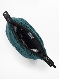 Image number 2 showing, All About Sherpa Small Cosmetic Pouch