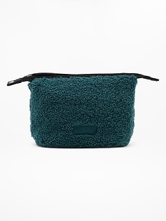 All About Sherpa Small Cosmetic Pouch