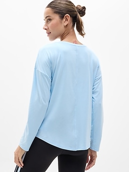 Move With Ease Top - Blue - image 2