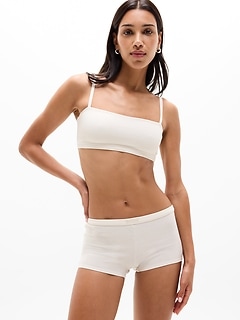 Tranquil Mid Rise Waffle Boyshort