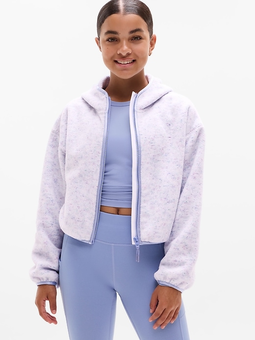 Image number 1 showing, Athleta Girl So Toasty Full Zip Hoodie