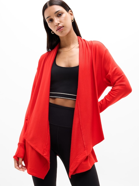 Pranayama Restore Wrap - Cardinal