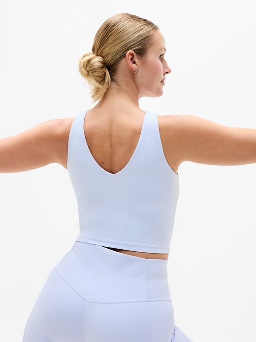 Image number 6 showing, Transcend V-Neck Crop Sports Bra A-C