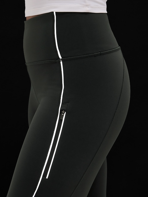 Image number 5 showing, Rainier High Rise Reflective Stripe Legging