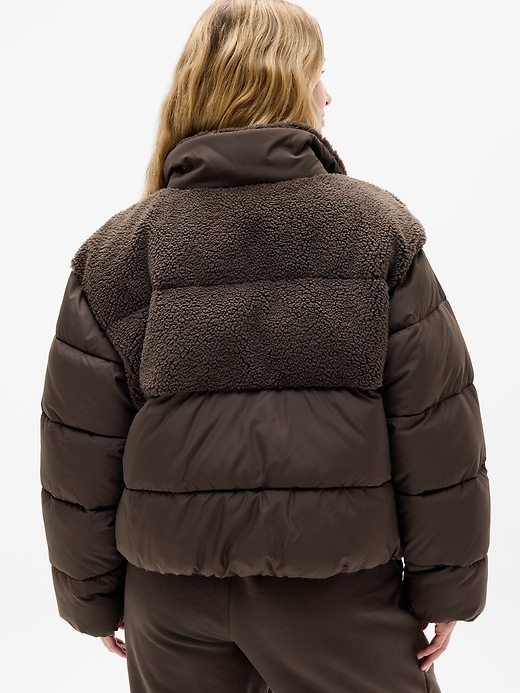 Image number 6 showing, Halo Hybrid Puffer Jacket