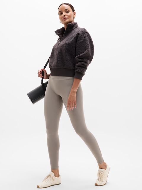Elation No Front Seam Legging - Mortar Mushroom