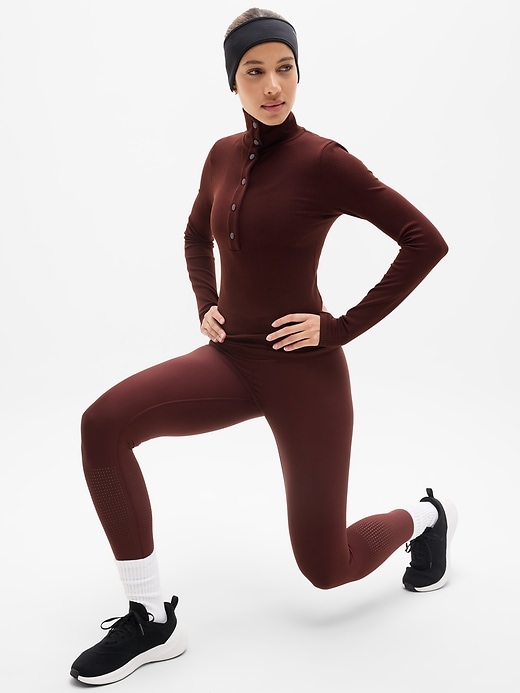 Image number 2 showing, Flurry Seamless Henley