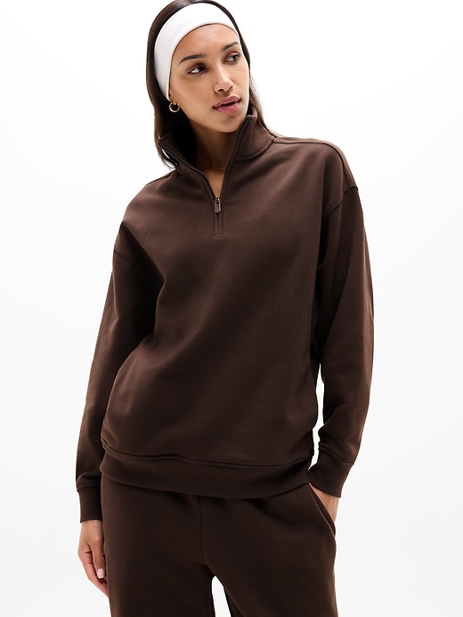 Image number 1 showing, Forever Fleece 1/4 Zip Sweatshirt