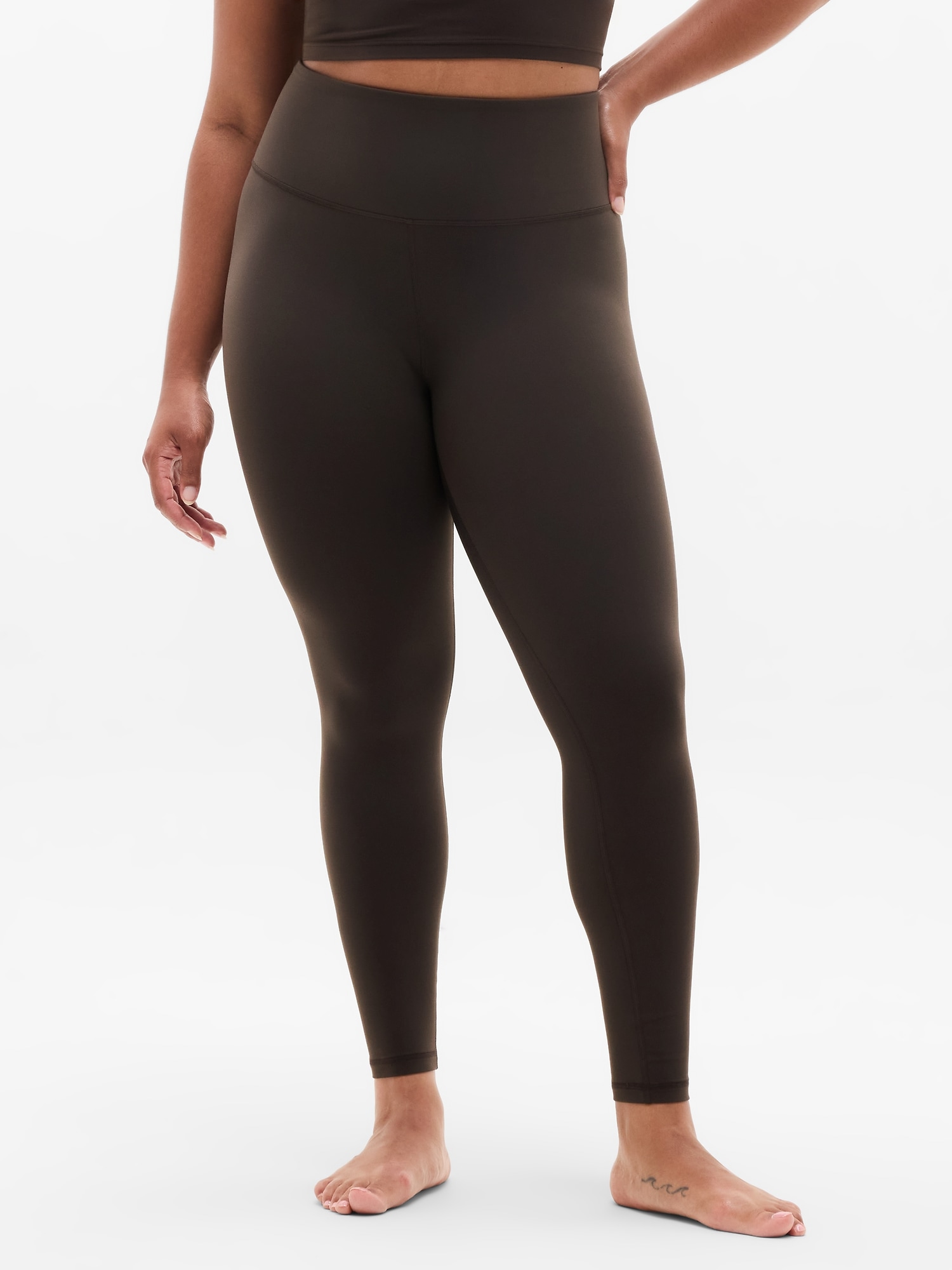 Athleta Elation Ultra High Rise Legging In Brown