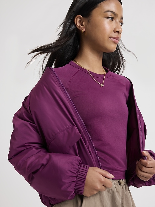 Image number 1 showing, Athleta Girl Power Up Sport Length Top